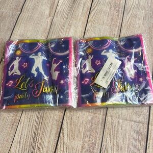 Jump party napkins
